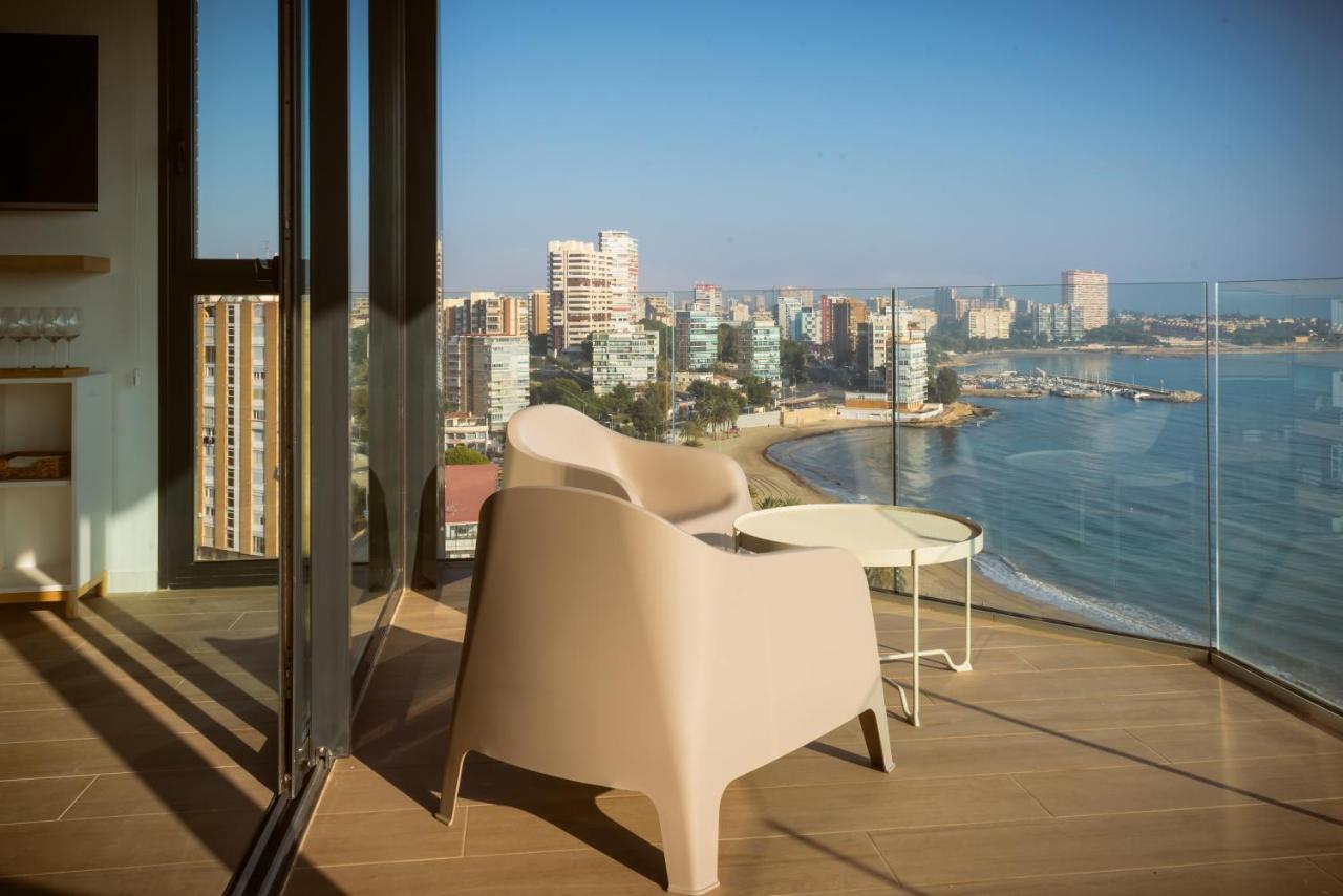 Modern Sea Front Jacuzzi Blue Sky Apartment Alicante Exterior photo